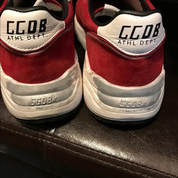 NIB GOLDEN GOOSE THE RUNNING SOLE RED SUEDE 39 - Picture 4 of 7